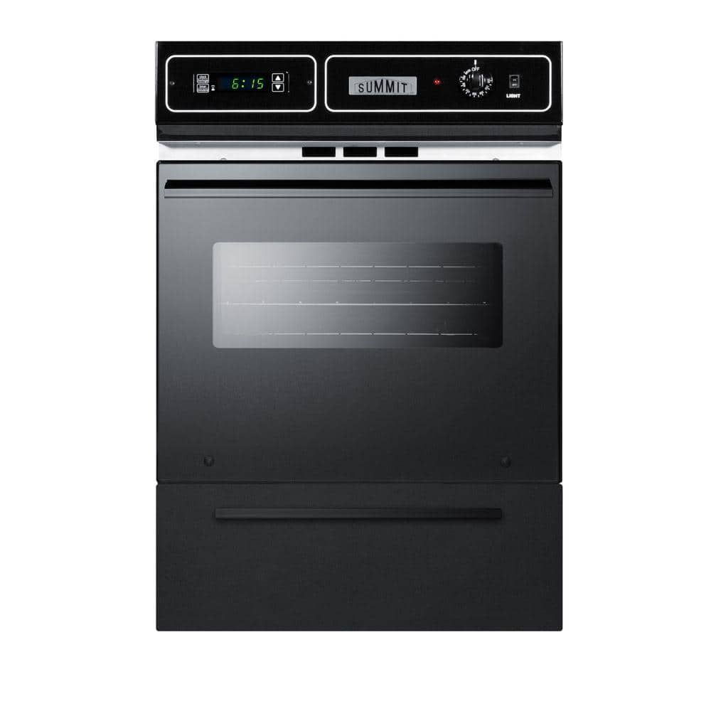 Maytag 24-Inch Single Electric Wall Oven (Color: Black) in the Single Electric  Wall Ovens department at