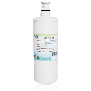 AQUA CREST 3US-AF01 Under Sink Water Filter – 2-Pack Replacement For 3US-AF01 – Carbon Block 2000 Gal
