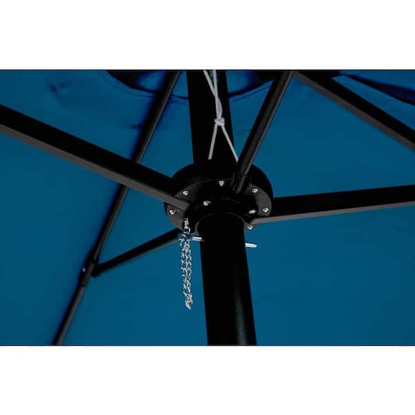 15 ft. Steel Double Sided Patio Umbrella, Rectangular Large