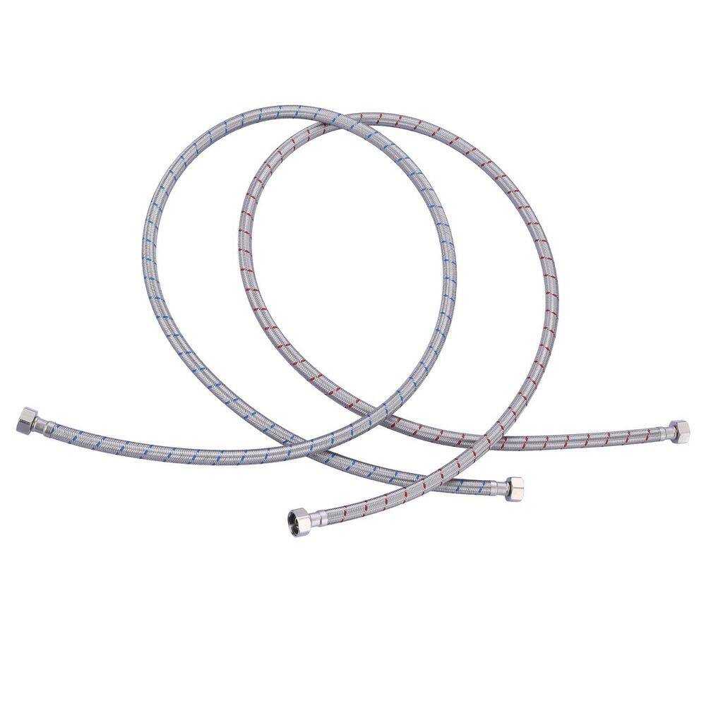 60 in. 1/2 in. Compression x 1/2 in. Compression Braid Stainless Steel Faucet Supply Line price history on PriceWatchPro