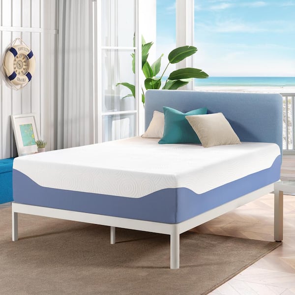 best price mattress Supreme Gel Full Medium Smooth Top 14 in. Memory Foam Mattress