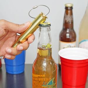 .50 Cal with Metal Wire Keychain Style Bottle Opener