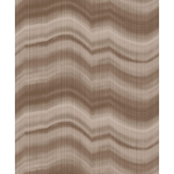Unbranded Zen Collection Bronze Cloudy Stripe Luster Finish Non-Pasted Non-Woven Wallpaper Sample