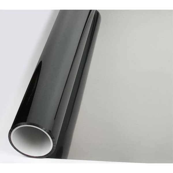 BuyDecorativeFilm 60 in. x 49 ft. RPRGY Premium Heat Control and Daytime Privacy Silver/Gray Window Film