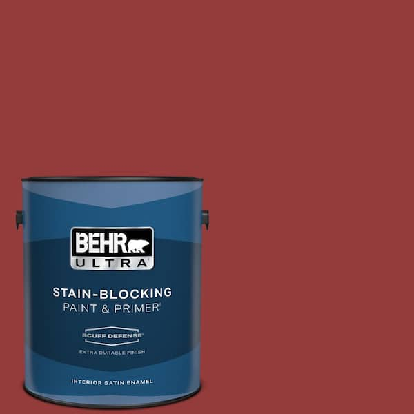 BEHR ULTRA 1 gal. Home Decorators Collection #HDC-WR15-12 New Sled Extra Durable Satin Enamel Interior Paint & Primer