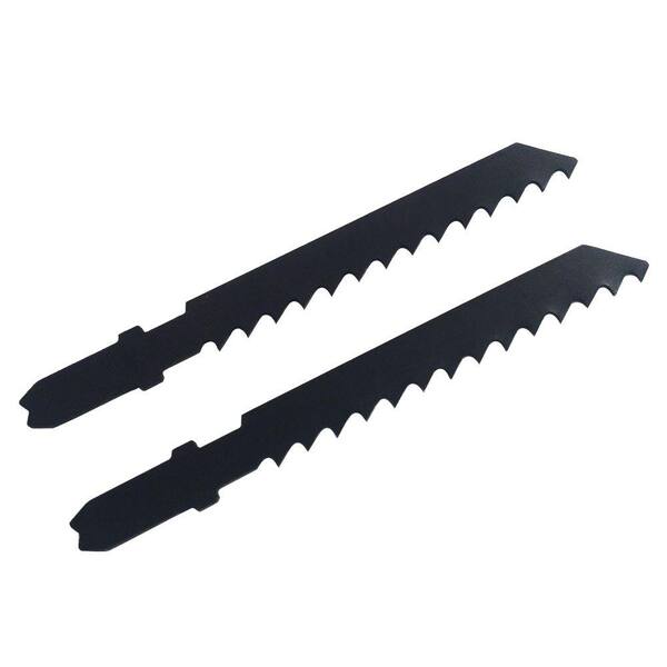 BLU-MOL 3-1/8 in. 6 Teeth per in. Wood Cutting Carbon Jig Saw Blade (2-Pack)