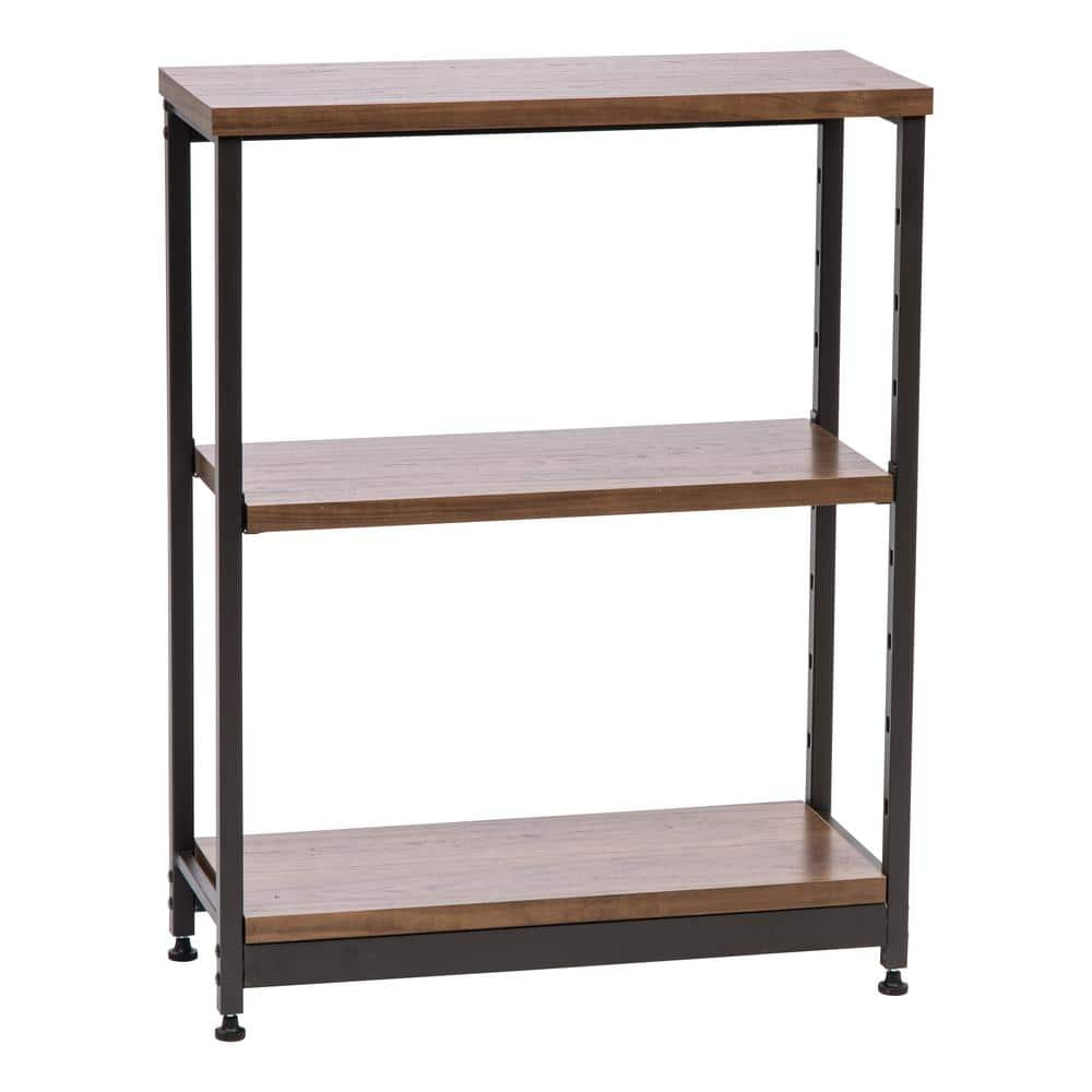 StoreSmith 3-Tier Wood/Metal Rack