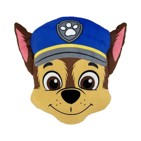 Paw Patrol Happy Chase Knife Edge 12 in. x12 in. Cloud Throw Pillow