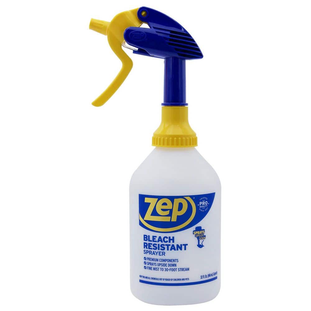 ZEP 32 oz. Bleach Resistant Sprayer Bottle 2.0 ZUPRO2 - The Home Depot