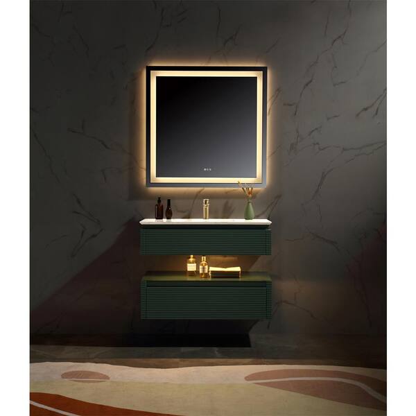 JimsMaison 36 in. W x 21 in. D x 30 in. H Single Sink Wall