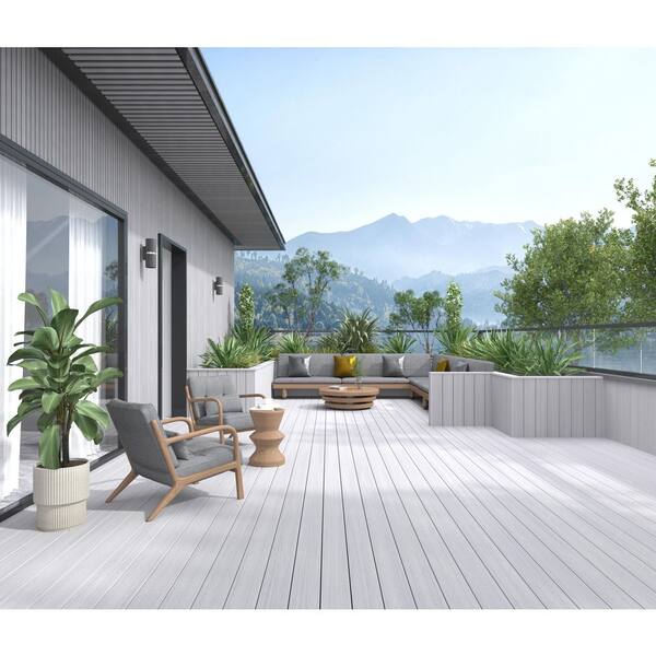 NewTechWood Magellan Plus 0.88 in. x 5.43 in. x 8 ft. Rustic and