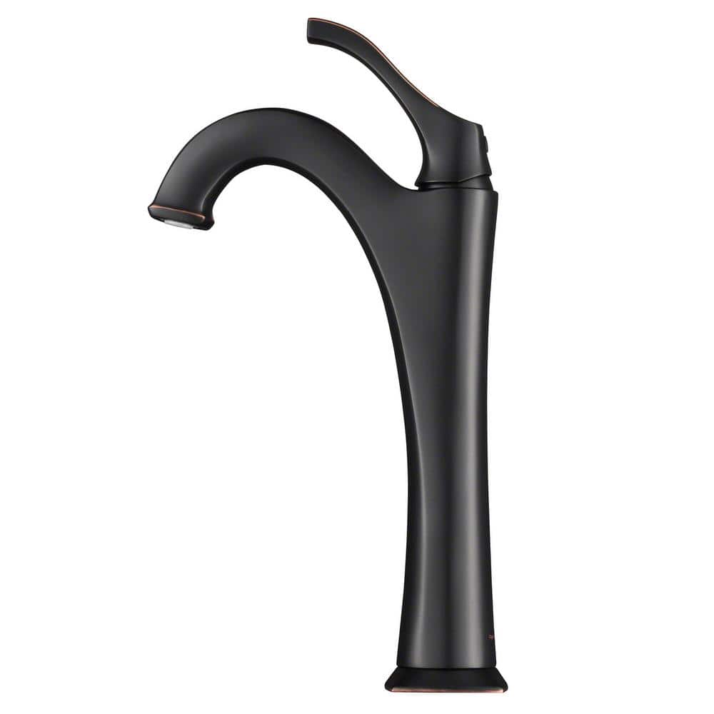 Eco-Friendly Arlo Single Hole Vessel Bathroom Faucet in Oil Rubbed Bronze