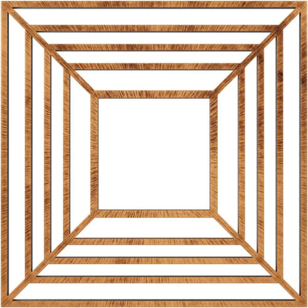 Ekena Millwork 1 in. x 32 in. x 32 in. Raven Architectural Grade PVC Pierced Ceiling Medallion