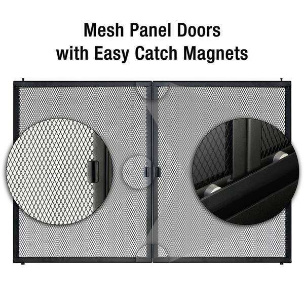 Pleasant Hearth Alsip Large Glass Fireplace Doors Ap 1132 The Home Depot Large Glass Fireplace Doors Ap 1132, Pleasant Hearth Ap 1132 Alsip Fireplace Glass Door Large