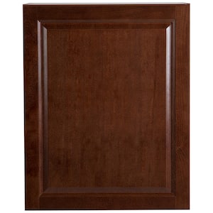 Benton Assembled 24x30x12 in. Wall Cabinet in Amber