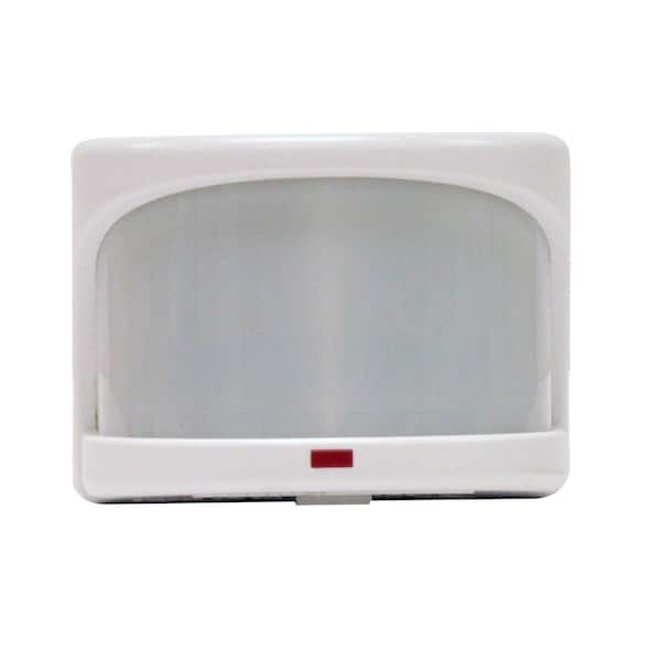 Hampton Bay Wireless Battery Operated Indoor or Outdoor Motion Senser, White