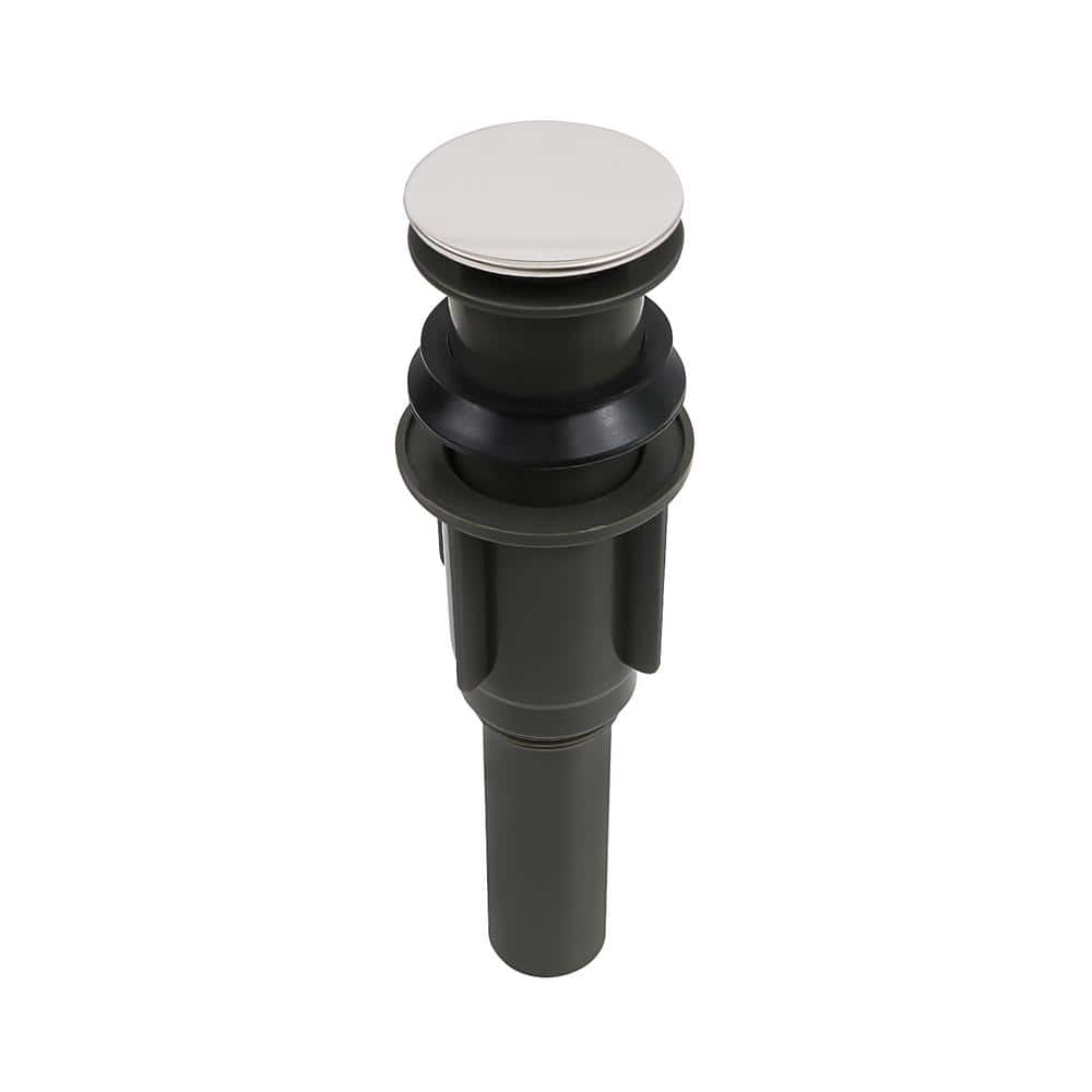 Chrome ABS Bathroom Sink Pop-Up Drain Assembly