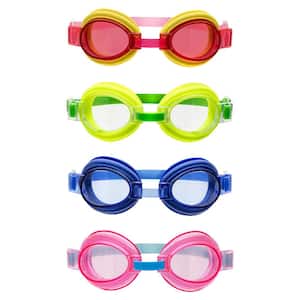 Multi-Color Lil Guppies Swim Goggles (4-Pack)