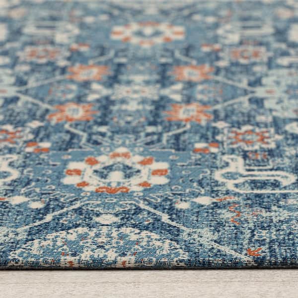 Alta Multi-Colored 54 in. x 40 in. Polyester Chair Mat