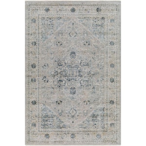 Leiah Blue Traditional 12 ft. x 15 ft. Indoor Area Rug