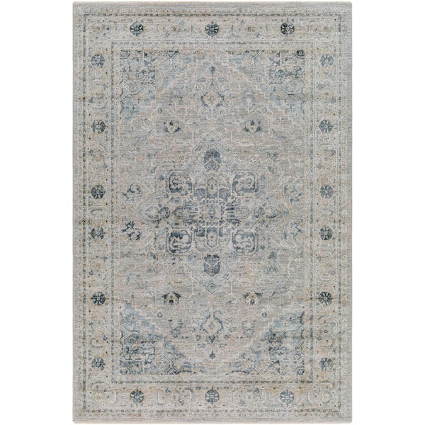 Artistic Weavers Leiah Blue Traditional 12 ft. x 15 ft. Indoor Area Rug