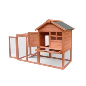 Wooden Chicken Coop Cage Rabbit house with Run