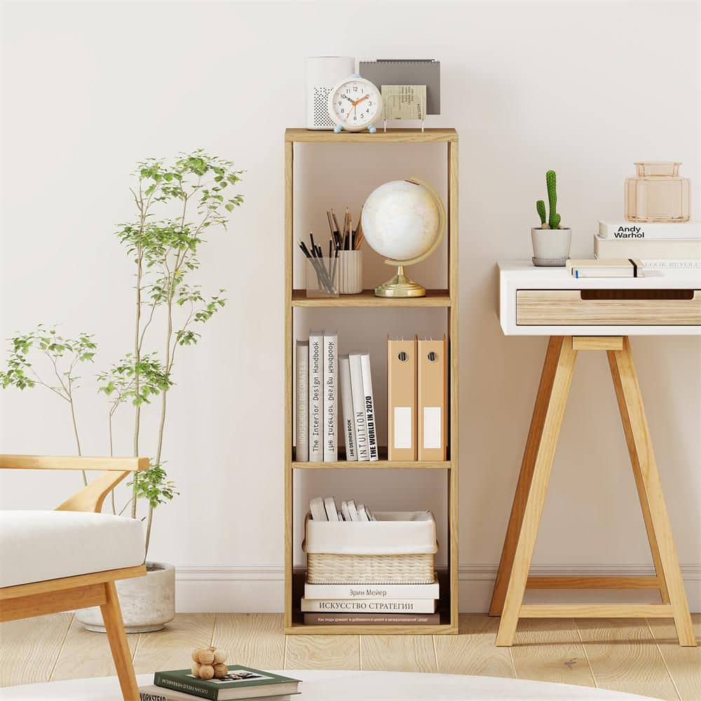 IN GOOD SHAPE スティーブン・ベイリー HONEY JOY 3 Cube 41 in. Tall Wood Bookcase Freestanding Bookcase