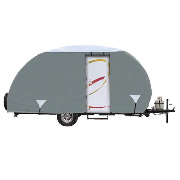 Classic Accessories Polypro 3 R-Pod Travel Trailer RV Cover, Up to