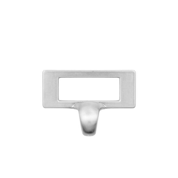1-13/16 in. Satin Nickel Small Cardholder with Finger Pull 1-13/16 in. Satin Nickel Small Cardholder with Finger Pull