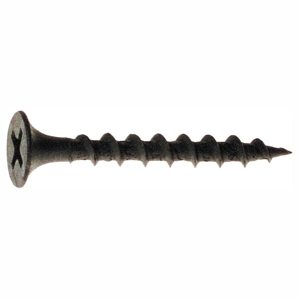 Grip-Rite #6 x 1-1/4 in. Philips Bugle-Head Coarse Thread Sharp Point Drywall Screws (1 lb./Pack)
