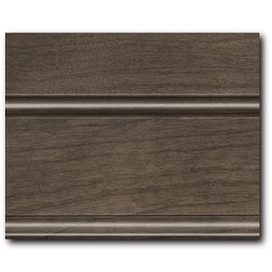 4 in. x 3 in. Finish Chip Cabinet Color Sample in Cannon Grey Cherry