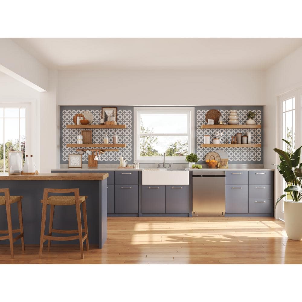 33"L x 20"W Farmhouse Kitchen Sink Deep Single Bowl Fireclay Workstation Sink with Cutting Board and Dish Drying Rack