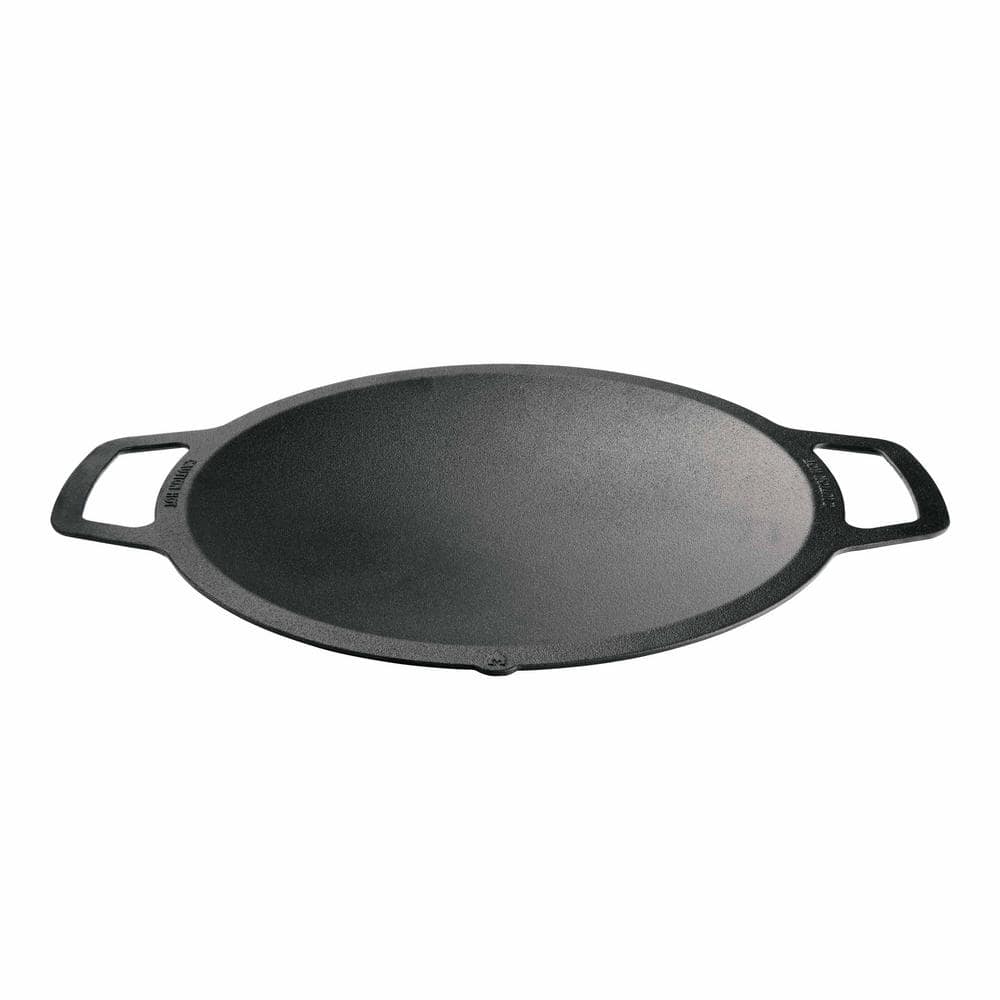 Large Cast Iron Wok with 18 in Cooking Surface for Use with Bonfire or Yukon Fire Pit - Requires Cooking Hub Attachment