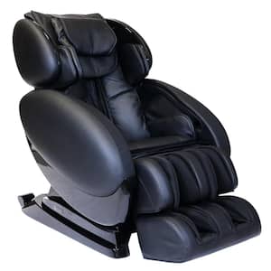 IT-8500 X3 Black Deluxe 3D Massage Chair with Bluetooth Compatibility and Lumbar Heat