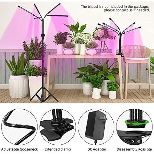 14.4-in. LED Full Spectrum Grow Light with Auto-Timer