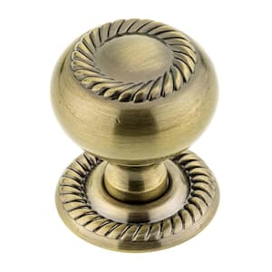 Huntingdon Collection 1-1/4 in. (32 mm) Antique English Traditional Cabinet Knob