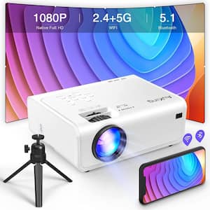 1920 x 1080P 4K Projector with Wifi and Bluetooth, 12000 Lumens