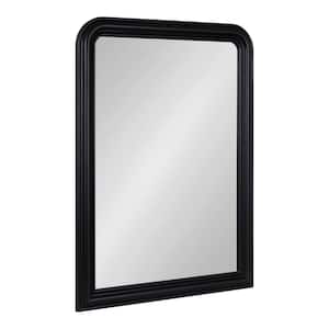 Kinsman 26.00 in. W x 35.50 in. H MDF Black Arch Framed Decorative Mirror