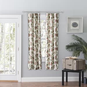 Ellis Curtain Abigail Tailored Pair with Tiebacks 