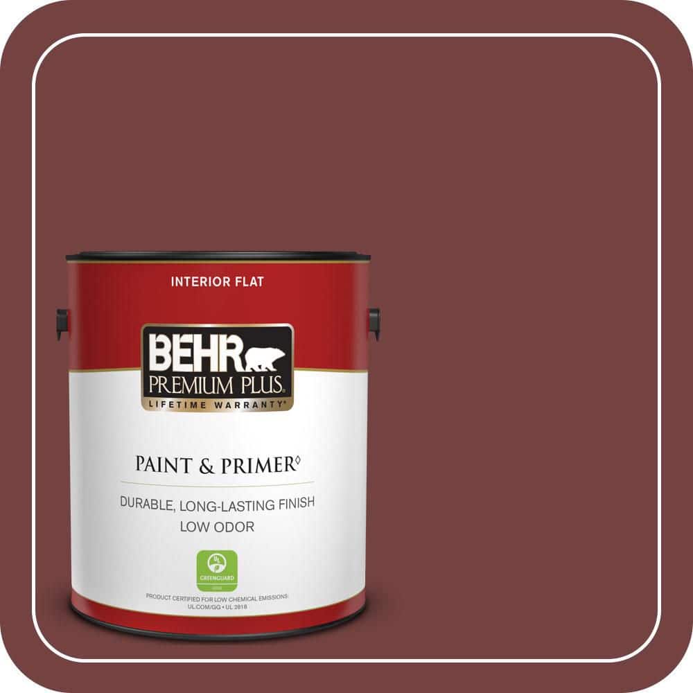 1 gal. #S-H-150 Chianti Flat Low Odor Interior Paint & Primer price history on PriceWatchPro