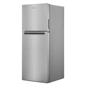 24 in. 11.6 cu. ft. Top Freezer Refrigerator in Fingerprint Resistant Stainless Finish, Counter Depth