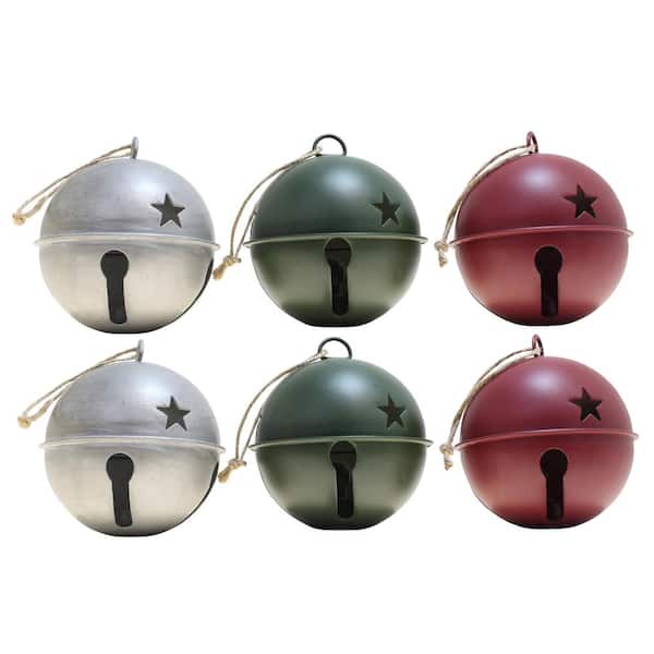 9” x 11.5” Large Antique Finish Metal Jingle Bell with Rope - Decorator's  Warehouse