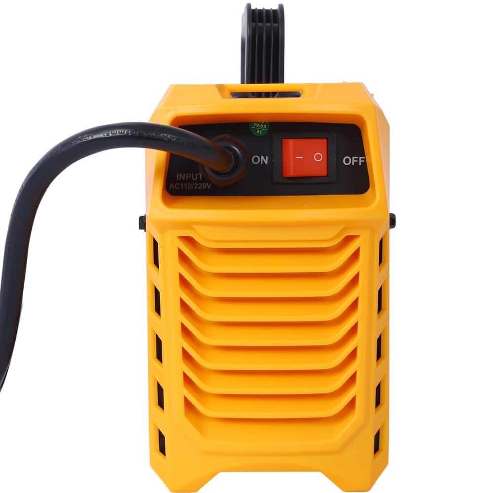Dual Voltage Yellow and Gray Portable Stick ARC Welder