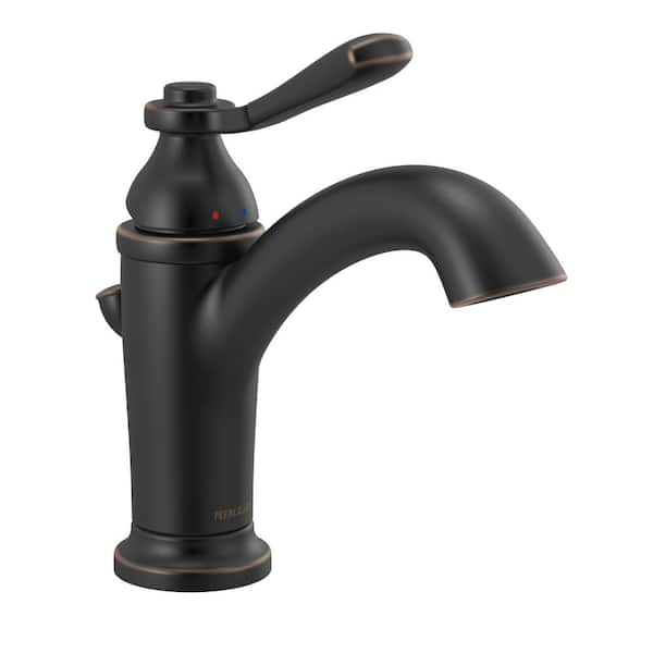 Peerless Elmhurst Single Hole Single-Handle Bathroom Faucet in Oil Rubbed Bronze