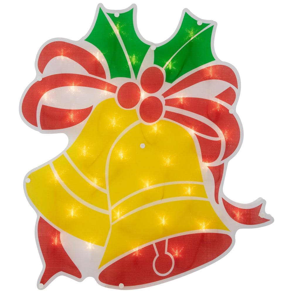 Reviews for Northlight 19 in. Lighted Christmas Bells Window Silhouette