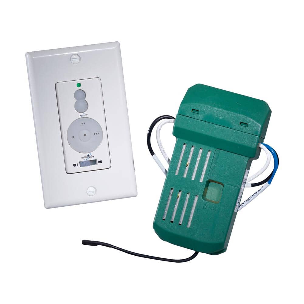 Aire-Control 3-Speed 256 Bit Dimmer Fan Control with Wallplate Switch and Receiver, White price history on PriceWatchPro