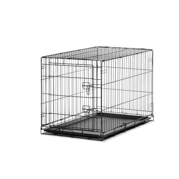 Carlson Pet Products Carlson Secure and Foldable Single Door Wire Dog Crate - Intermediate