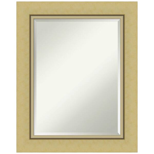 Amanti Art Landon Gold 24.25 in. H x 30.25 in. W Framed Wall Mirror