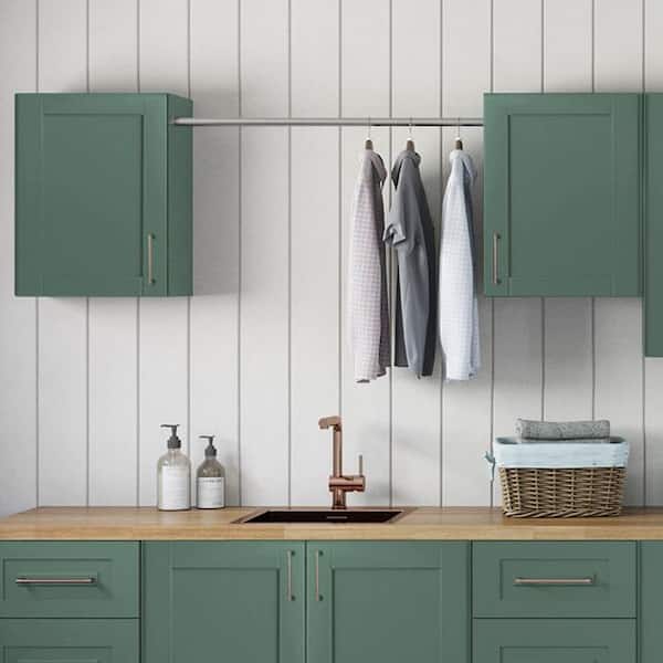 MILL'S PRIDE Richmond Aspen Green 23 in. H x 58 in. W x 12 in. D