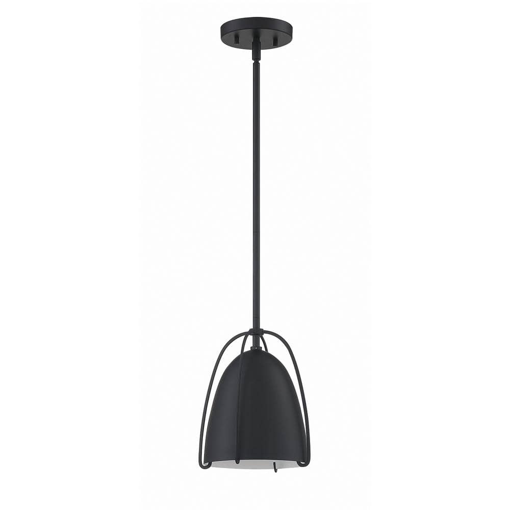 Alina Mini Black Metal Pendant Light with Adjustable Rods